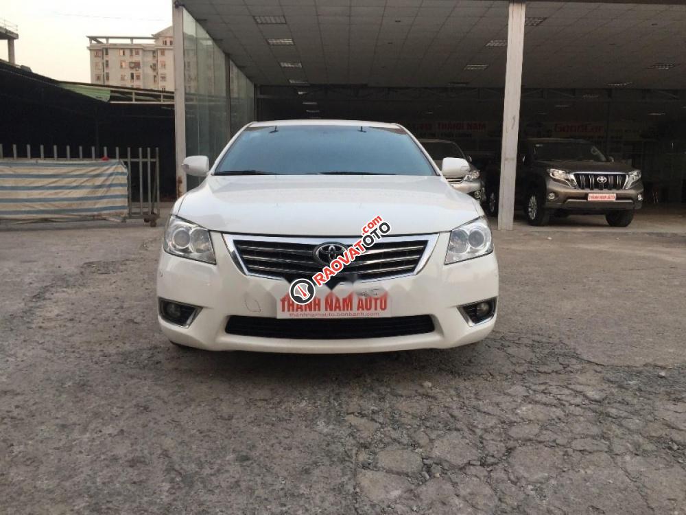 Cần bán xe Toyota Camry 2.0E đời 2009, màu trắng, nhập khẩu-1