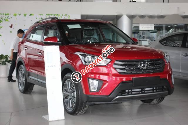 Bán xe Hyundai Creta AT 2017, màu đỏ, giá chỉ 740 triệu-2