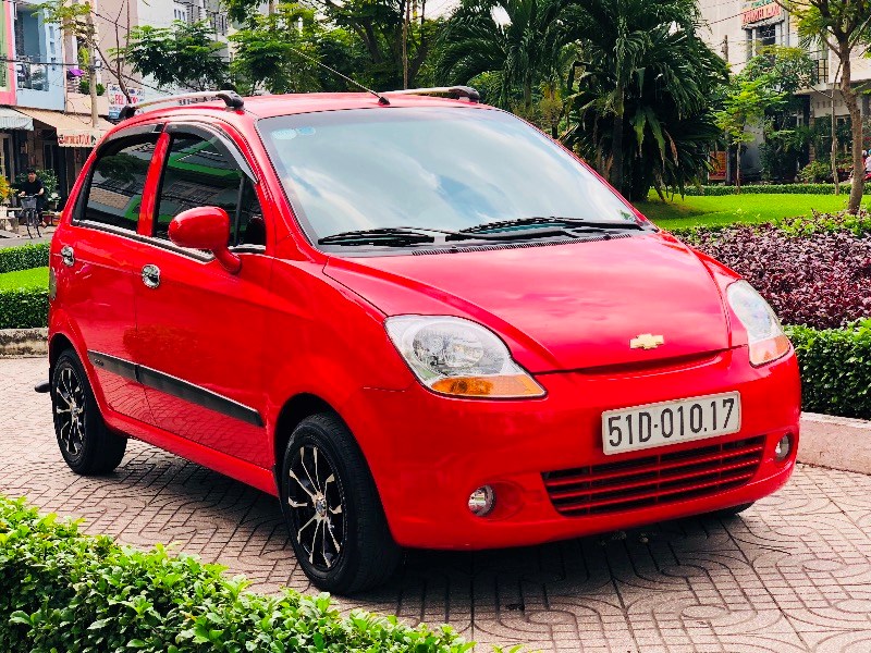 Bán Chevrolet Spark đời 2015, màu đỏ, nhập khẩu nguyên chiếc, số sàn, giá tốt-1