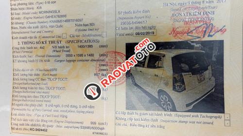 Bán Kia Morning 1.0 AT 2010, màu trắng-6