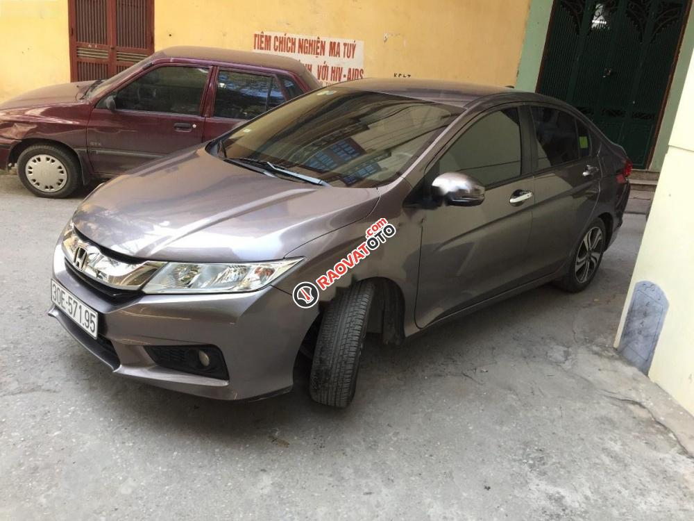 Cần bán lại xe Honda City đời 2016, màu nâu số tự động-2