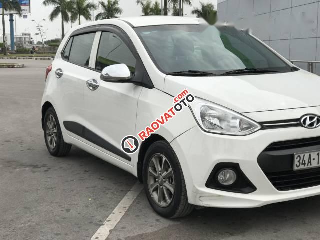 Chính chủ bán Hyundai Grand i10 đời 2015, màu trắng, xe nhập-3