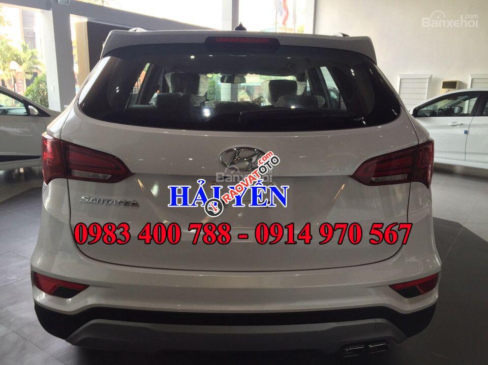 Hyundai Sông Hàn cần bán Hyundai Santa Fe 2017, màu trắng, nhập khẩu nguyên chiếc-4