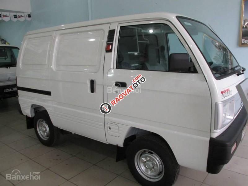 Suzuki Super Carry Van đời 2017, màu đen giá cạnh tranh-0