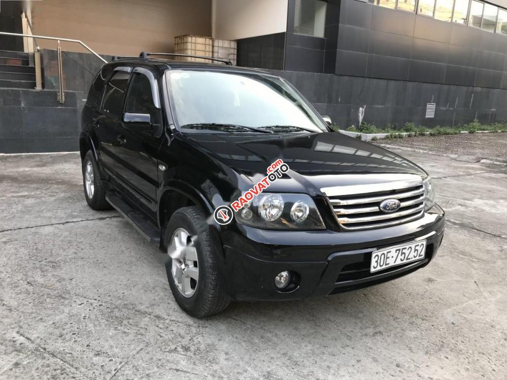 Bán Ford Escape XLS đời 2008, màu đen-6