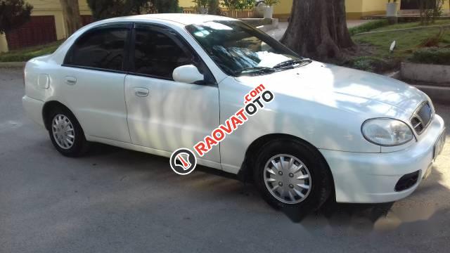 Bán Daewoo Lanos 2001, màu trắng, 73tr-5