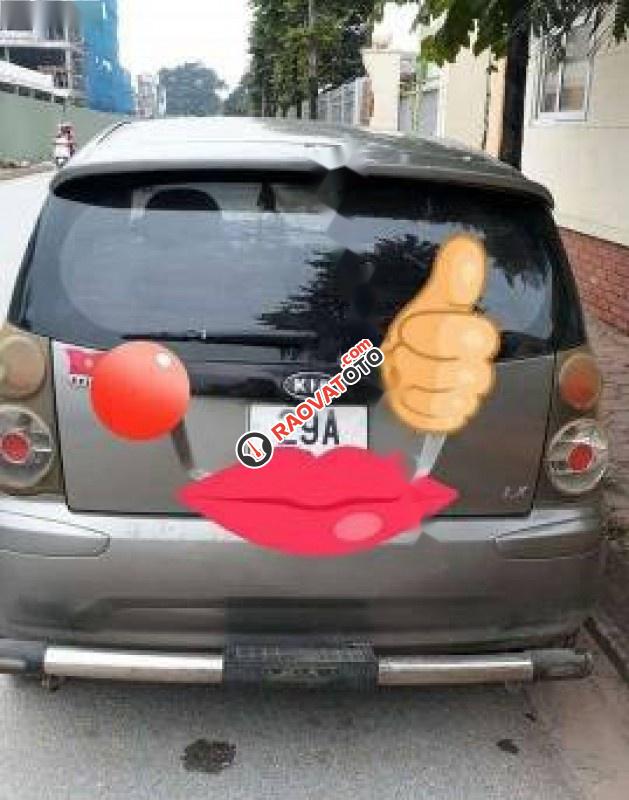 Bán Kia Morning đời 2011, màu xám xe gia đình-0