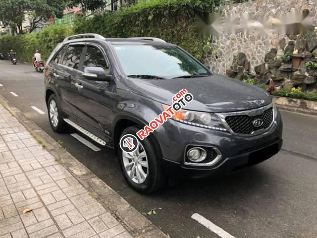 Bán Kia Sorento 2.4AT đời 2014, màu xám-0