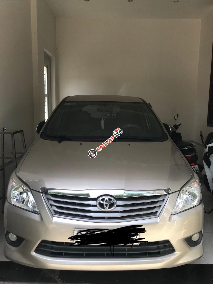 Bán Toyota Innova 2.0G đời 2013, màu vàng số tự động-8