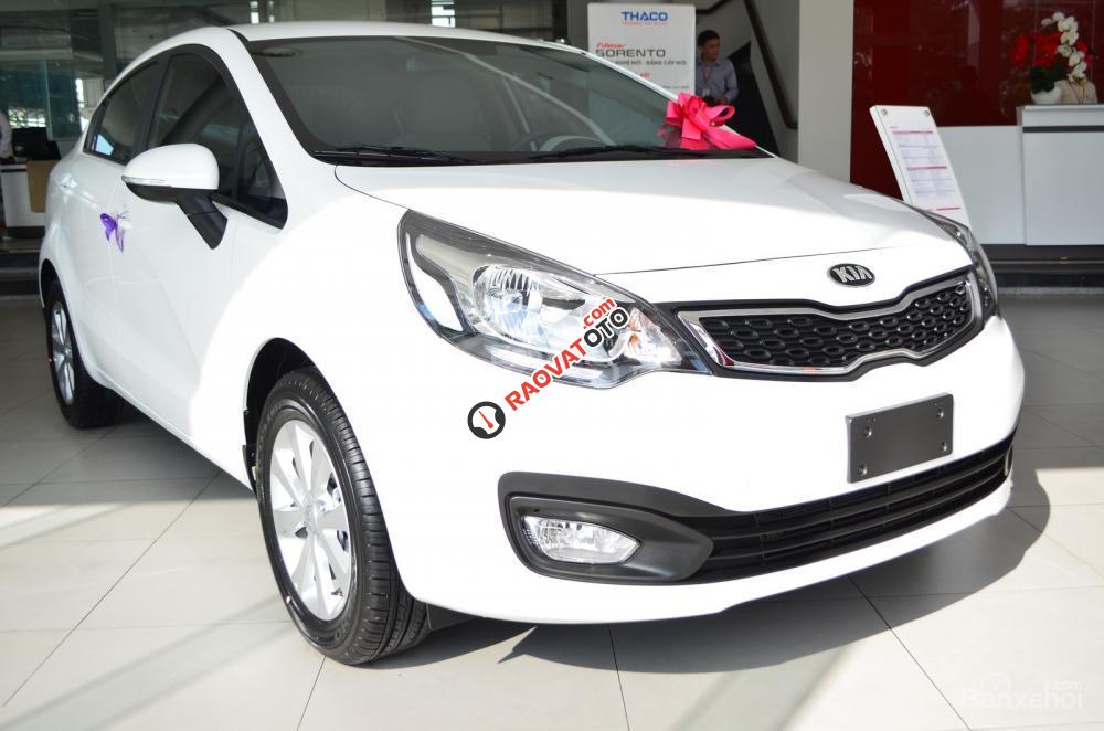 Bán ô tô Kia Rio GAT sản xuất 2017, màu trắng, nhập khẩu nguyên chiếc-4