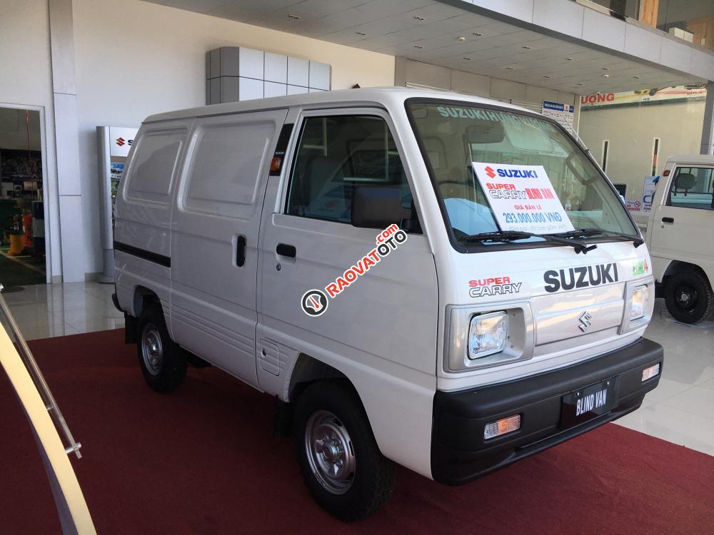 Bán ô tô Suzuki Blind Van đời 2017, màu trắng, 293tr, nhiều ưu đãi-3