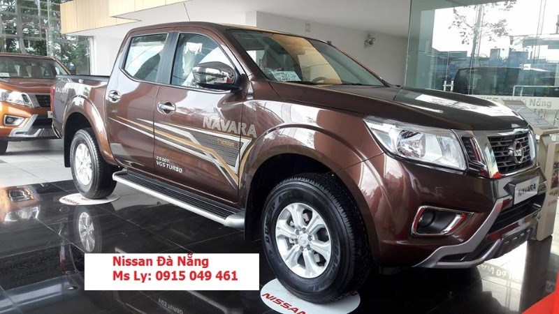 Bán xe Nissan Navara đời 2017, màu nâu, xe nhập-1