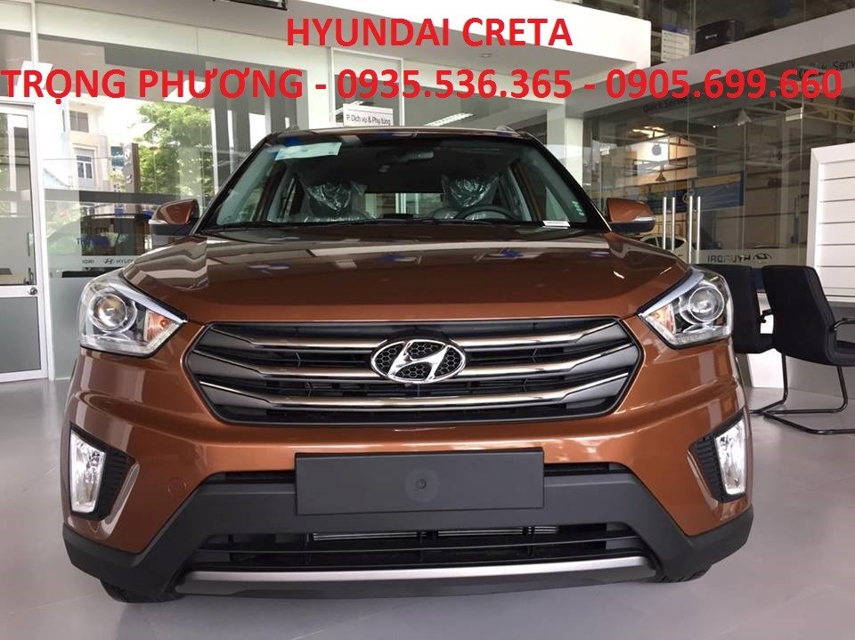 Bán ô tô Hyundai Creta đời 2017, màu nâu, nhập khẩu  -6