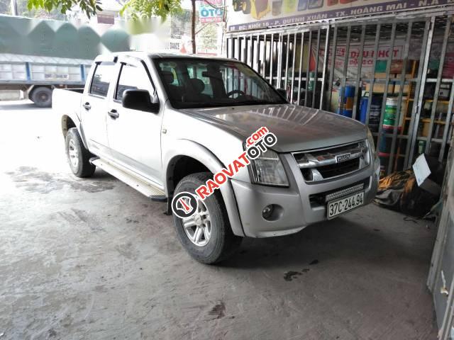 Cần bán lại xe Isuzu Dmax đời 2008, màu bạc-4