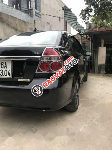 Cần bán lại xe Daewoo Gentra năm 2007, màu đen, giá tốt-3