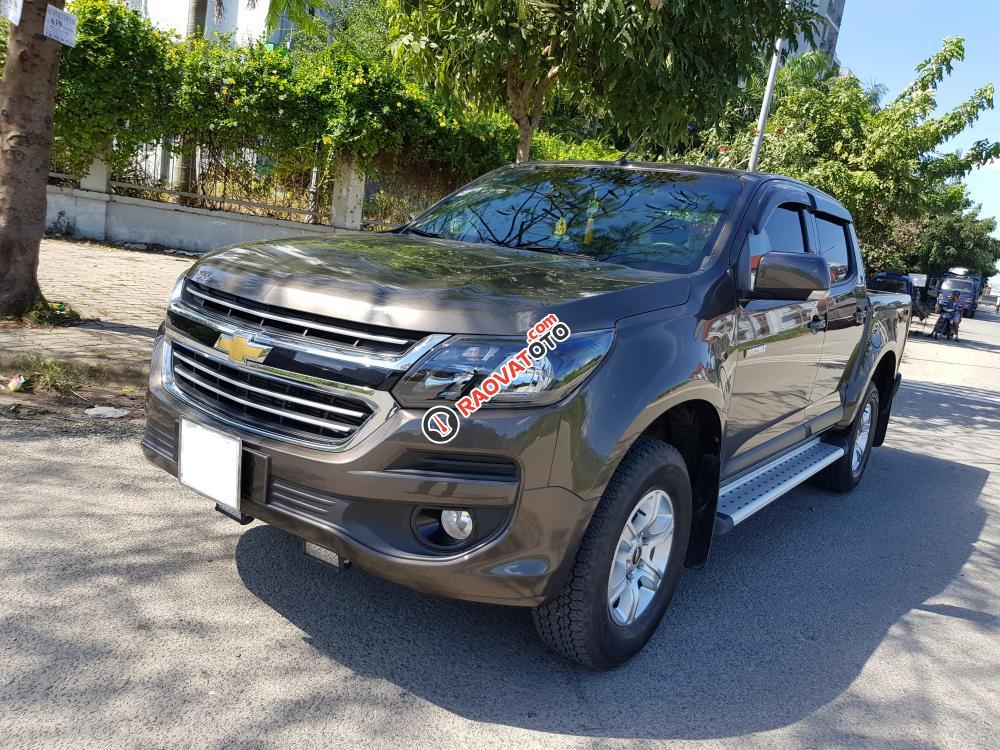 Xe Chevrolet Colorado High Country 2.5 MT 4x4 đời 2017, màu nâu, nhập khẩu như mới, giá chỉ 580 triệu-0