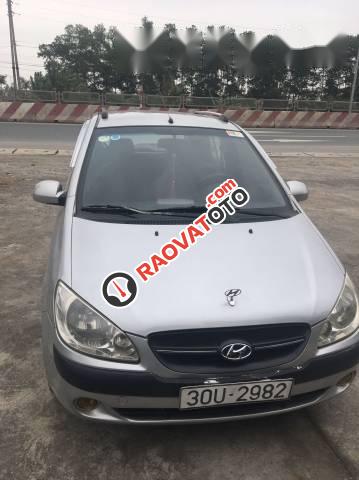 Bán Hyundai Getz đời 2009, màu bạc, 212 triệu-0