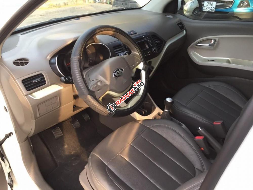 Bán xe Kia Morning 1.25 MT năm 2017, màu trắng chính chủ-0