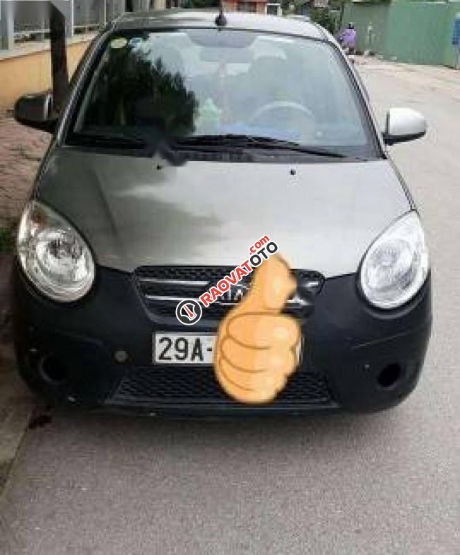 Bán Kia Morning đời 2011, màu xám xe gia đình-4