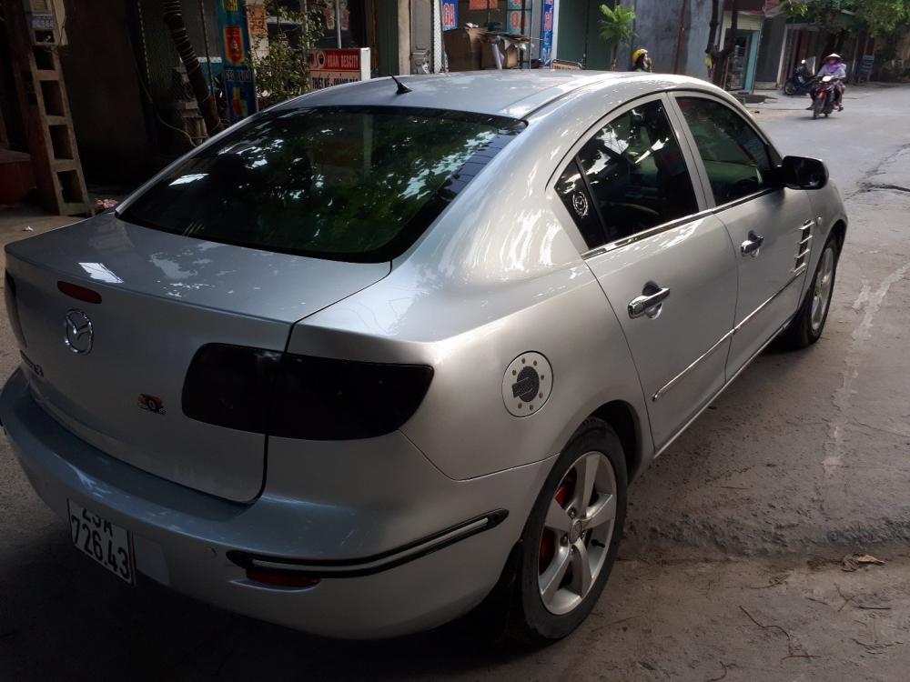 Cần bán lại xe Mazda 3 đời 2004, màu bạc, xe nhập-5