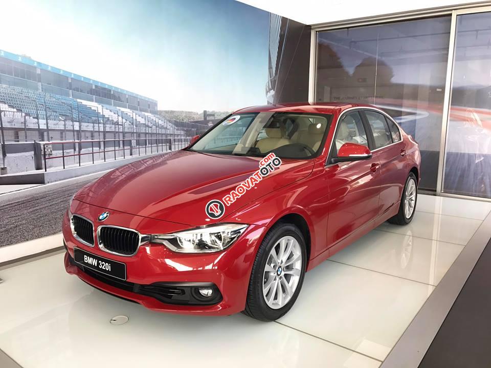 BMW 3 Series 320i đời 2017, màu đỏ, nhập khẩu-1