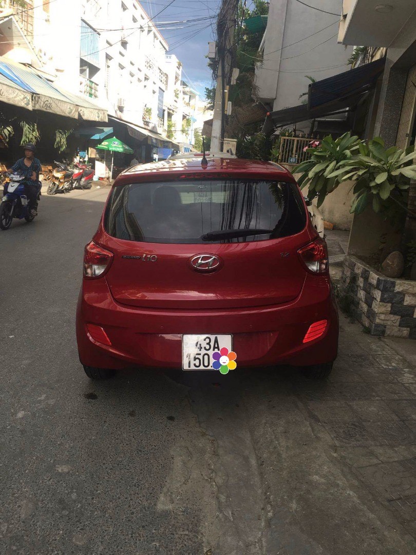 Cần bán lại xe Hyundai Grand i10 đời 2015, màu đỏ, nhập khẩu-8