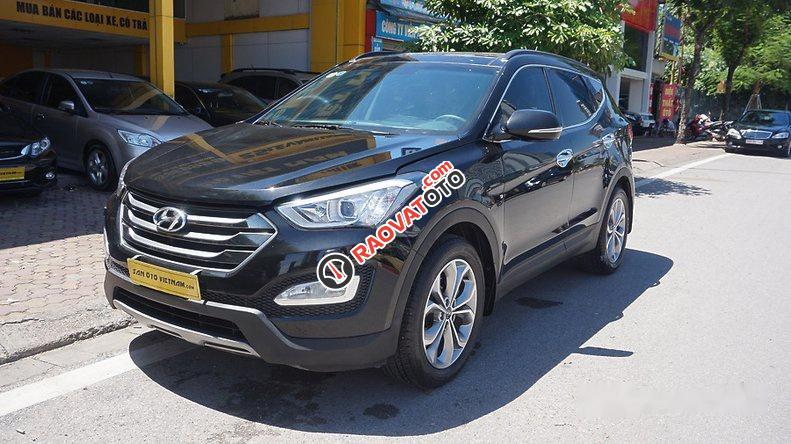 Cần bán Hyundai Santa Fe 4WD đời 2015, màu đen-12