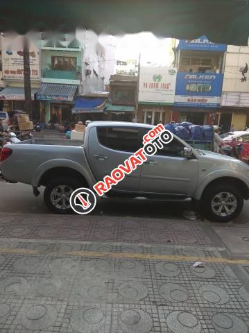 Bán xe Mitsubishi Triton đời 2014, màu bạc số tự động, giá 430tr-4