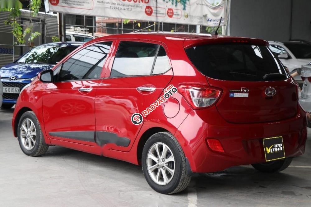 Bán Hyundai Grand i10 1.0 AT đời 2015, màu đỏ, nhập khẩu-7