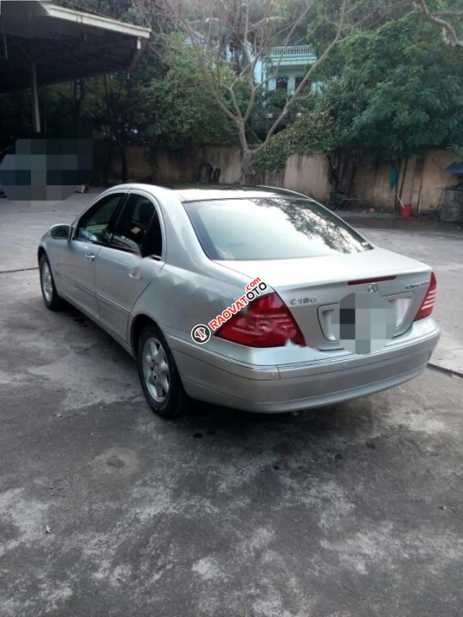 Cần bán xe Mercedes C180 Kompressor đời 2004, màu bạc-2