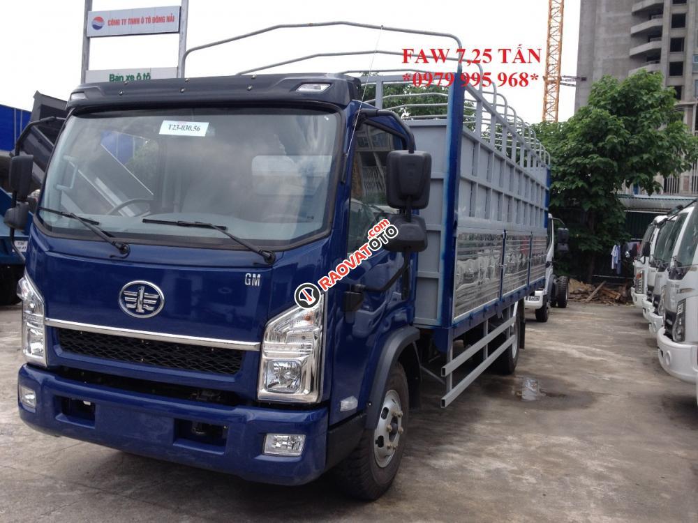 Cần bán xe tải FAW 7,25 tấn thùng dài 6m3, máy khỏe cầu to, giá rẻ nhất cả nước-3