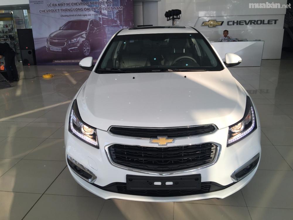 Bán xe Chevrolet Cruze đời 2017, màu trắng, nhập khẩu -0