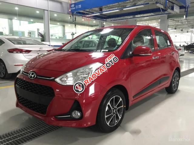 Cần bán Hyundai Grand i10 đời 2017, màu đỏ-3