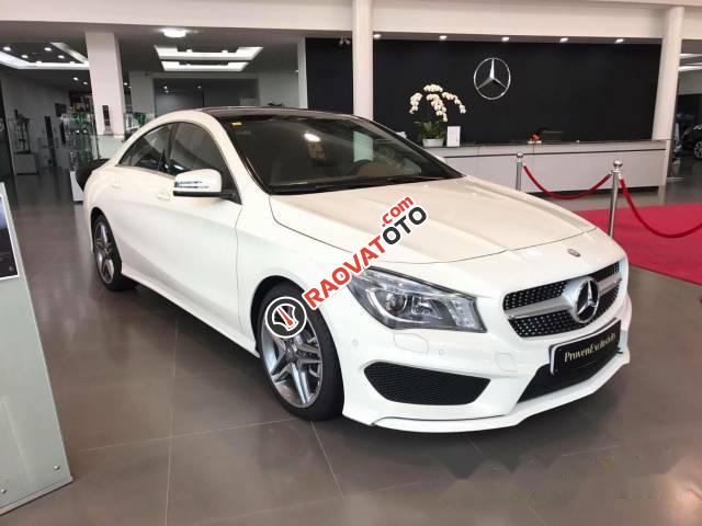 Bán Mercedes CLA 250 2016, màu trắng, nhập khẩu-0