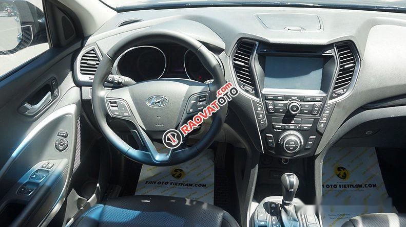 Cần bán Hyundai Santa Fe 4WD đời 2015, màu đen-9