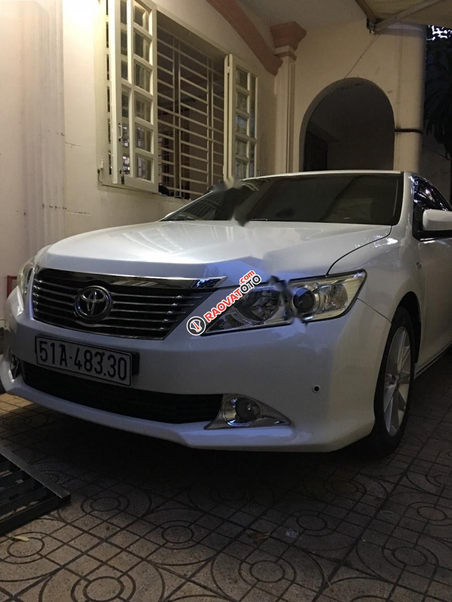 Bán Toyota Camry 2.5G 2013, màu trắng-0