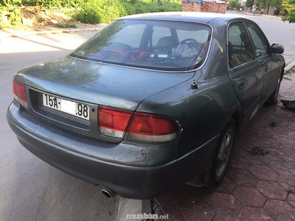 Bán ô tô Mazda 626 sản xuất 1996, màu xám, nhập khẩu  -0