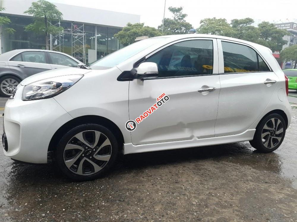 Bán xe Kia Morning 1.25 MT năm 2017, màu trắng chính chủ-8
