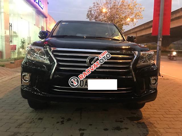 Cần bán xe Lexus LX 570 đời 2014, màu đen, xe nhập Mỹ biển Hà Nội-0