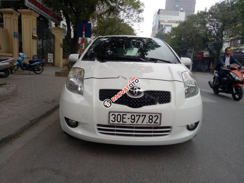 Bán Toyota Yaris 1.3AT đời 2008, màu trắng, nhập khẩu Nhật Bản chính chủ-3