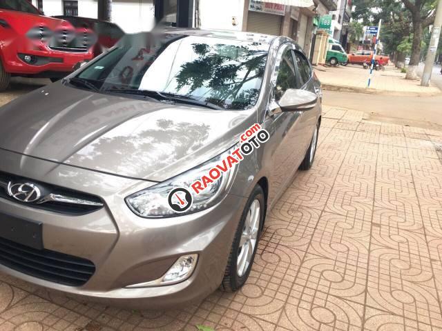 Cần bán xe Hyundai Accent đời 2012, màu nâu, nhập khẩu số tự động-1