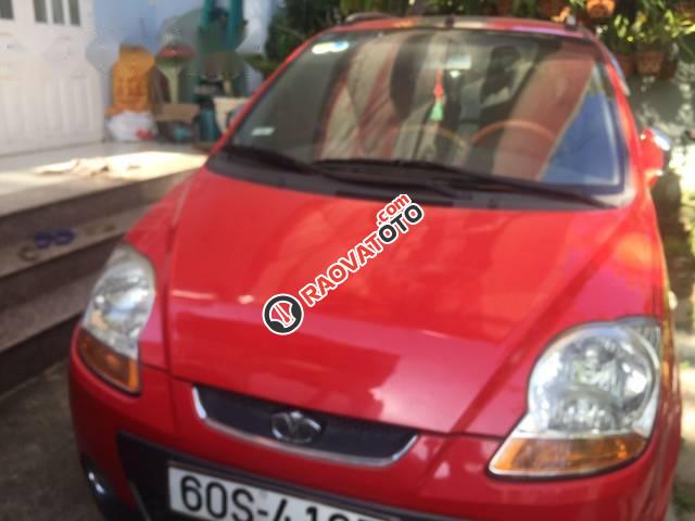 Bán Daewoo Matiz đời 2009, màu đỏ chính chủ, 175tr-2