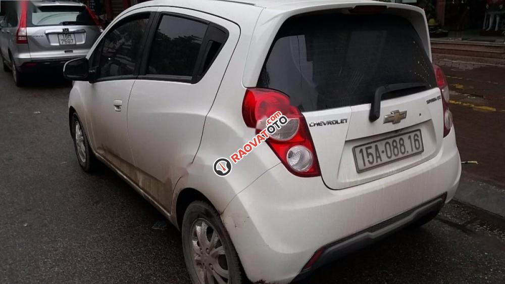 Cần bán lại xe Chevrolet Spark đời 2014, màu trắng chính chủ, giá 250tr-2