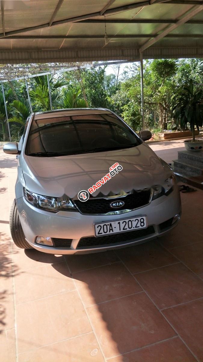 Bán Kia Forte SX 1.6 AT 2012, màu bạc, 416tr-0