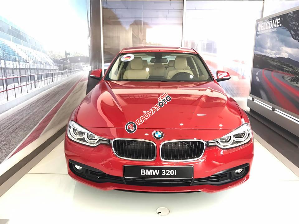 BMW 3 Series 320i đời 2017, màu đỏ, nhập khẩu-0