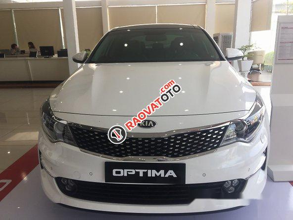 Bán Kia Optima 2.0L đời 2017, màu trắng-0