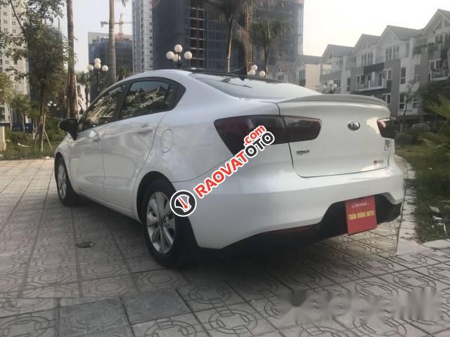 Bán gấp Kia Rio AT đời 2017, màu trắng, nhập khẩu-4