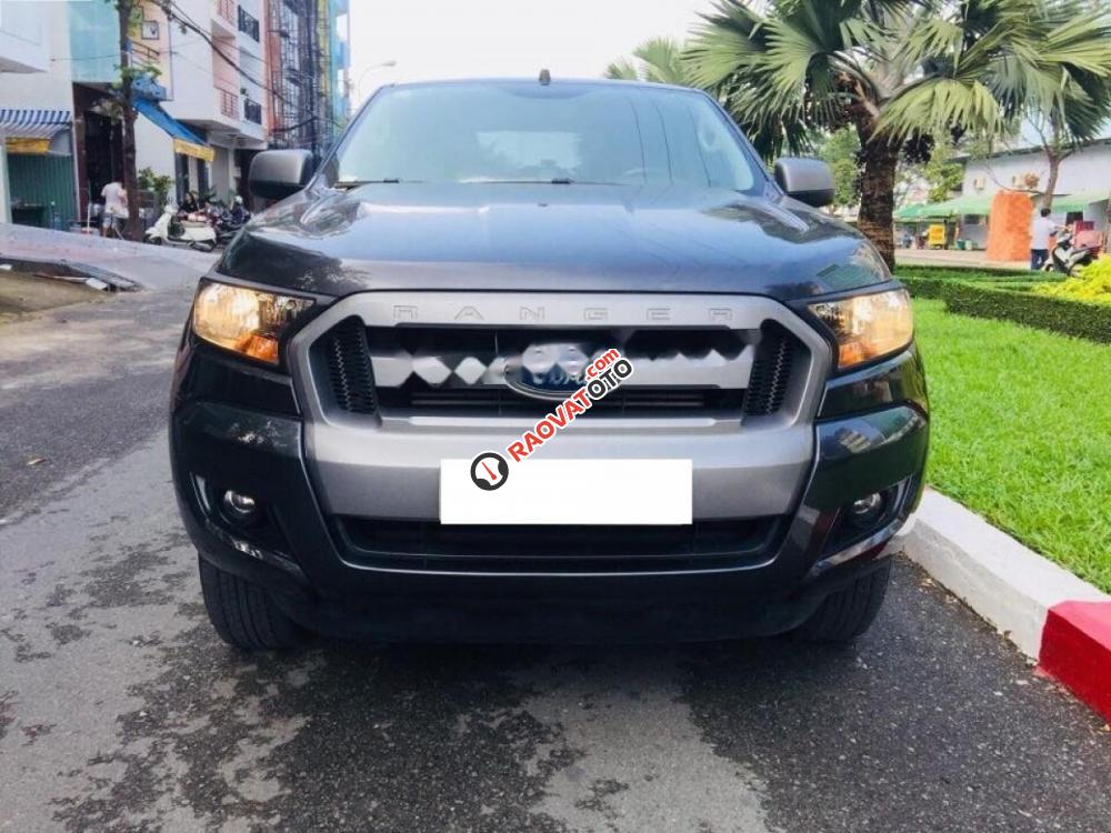 Cần bán lại xe Ford Ranger 2.2L 4x2 XLS sản xuất 2016, màu xám, giá chỉ 605 triệu-1