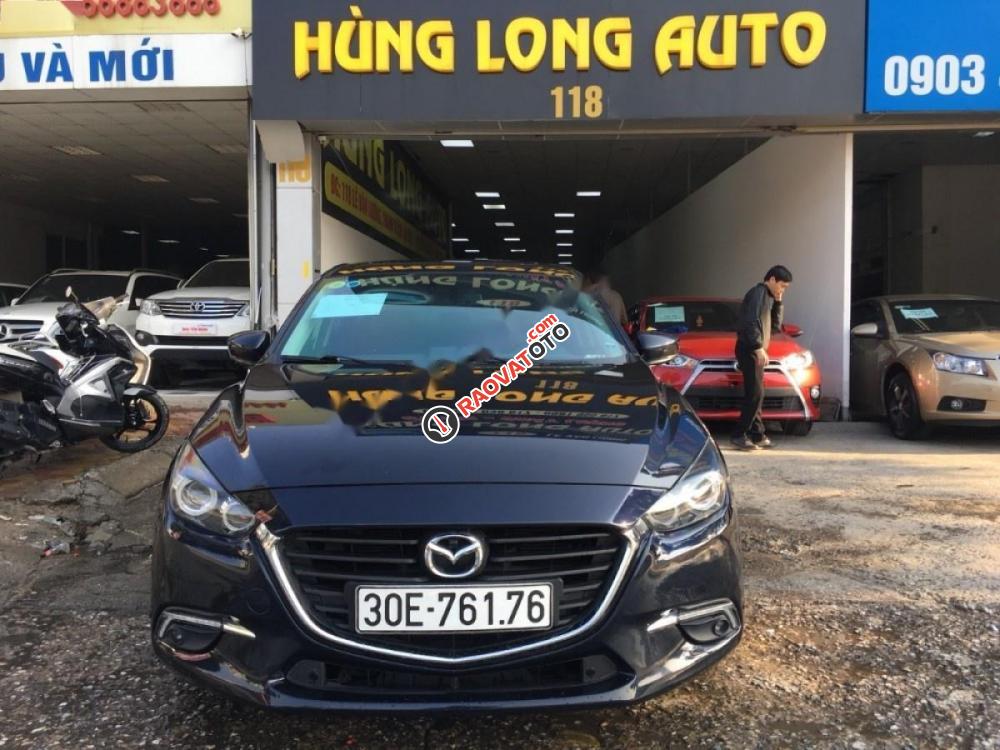 Bán Mazda 3 1.5L Facelift đời 2017, màu xanh, giá 689tr-1