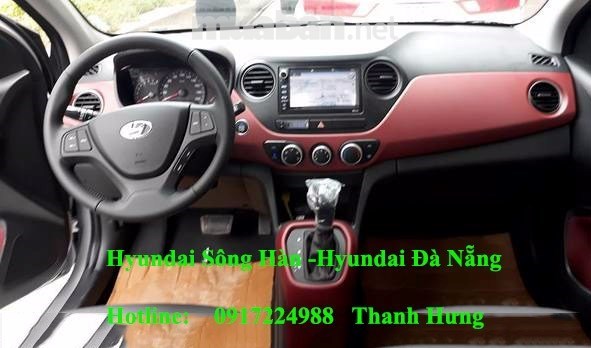 Bán Hyundai Grand i10 đời 2017, màu đỏ, nhập khẩu-0